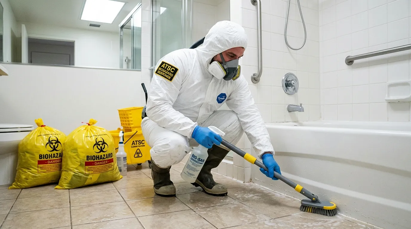 Decontamination equipment deployed for Blood Cleanup in Wenatchee